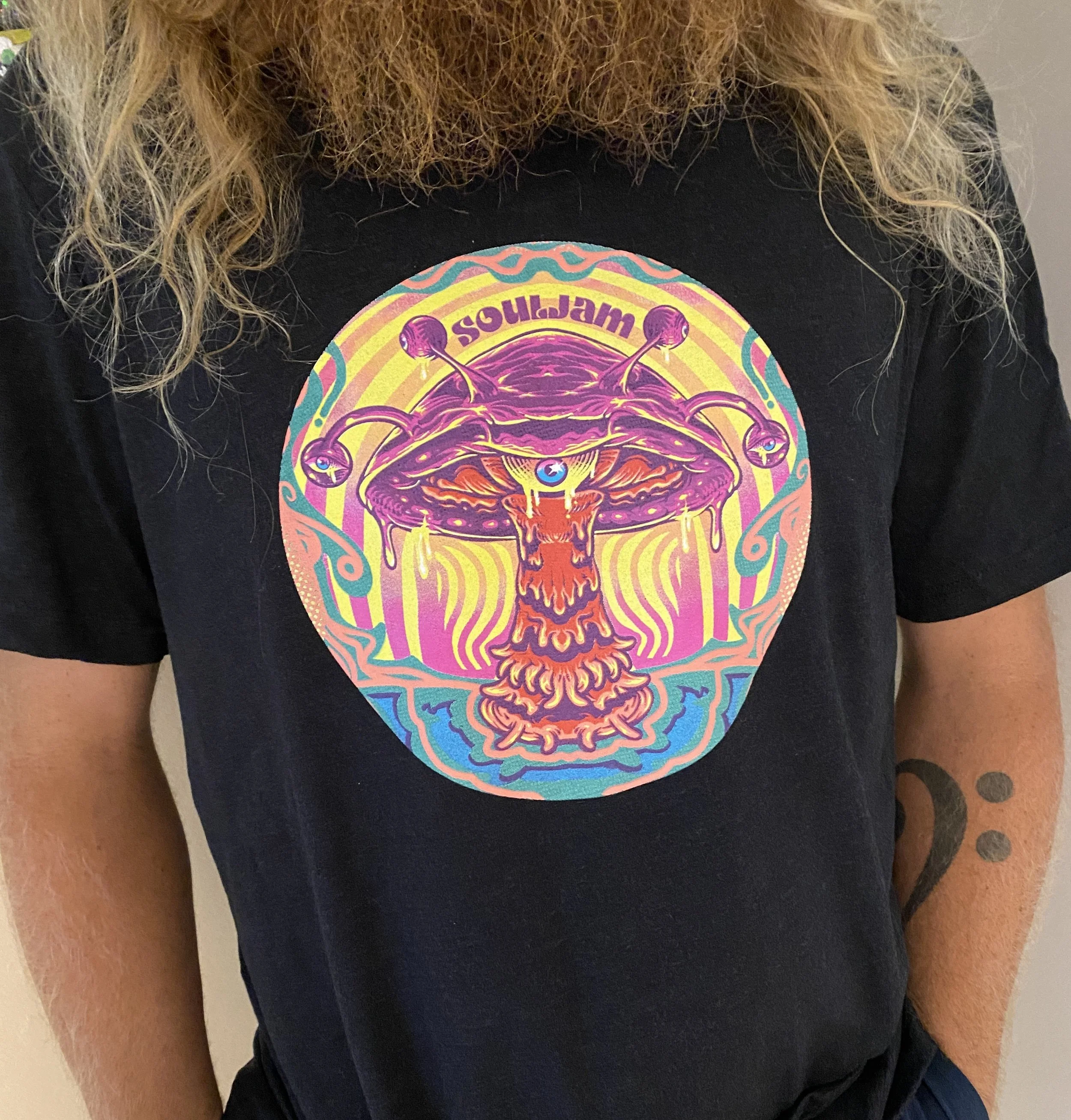 FUNN Soljam ソルジャム NEW* Souljam Mushroom T-Shirt | Souljam | Jam Band from Vero Beach, FL